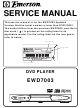Emerson EWD7003 Service Manual