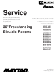 Maytag AER4111AA Series Service Manual