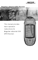 Magellan eXplorist User Manual