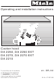 Miele DA 2250 User Manual