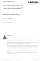 Webasto Mazda 3 MPS Installation Instructions Manual