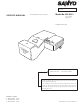Sanyo PLC-XL51 Service Manual