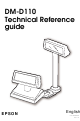 Epson DM-D110 Technical Reference Manual