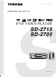 Toshiba SD-2715 Service Manual