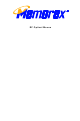 Memorex RF Optical Mouse User Manual