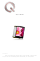 Quantum-Q Tablet User Manual