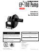 Roberts Gorden EP-100 Installation, Operation & Service Manual