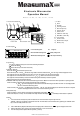 Measumax 10-125 Operation Manual