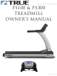 True PS100 Owner's Manual