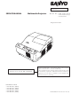 Sanyo PDG-DWL2500 Service Manual