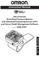 Omron HEM-670IT Instrustion Manual