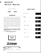 Mitsubishi 4G1 Service Manual