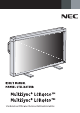 NEC MultiSync LCD4010 User Manual