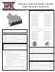 Empire VFDR18LBW10N-2 Installation And Owner's Manual