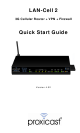 Proxicast LAN-Cell 2 Quick Start Manual