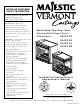 Majestic 360DVS2 Installation Instructions & Homeowner's Manual