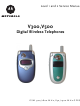 Motorola V300 Service Manual