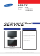 Samsung LA22B350F2 Service Manual