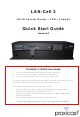 Proxicast LAN-Cell 3 User Manual
