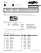 Sanyo DSR-M814 Service  Manual Addendum
