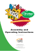 Animated Lighting Christmas in a box Assembly And Operating Instructions Manual
