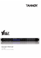 Tannoy VNET SC1 Owner's Manual