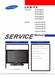 Samsung LN32A550P3F Service Manual