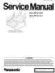 Panasonic KX-FPC135 Service Manual