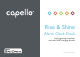 capello Rise & Shine User Manual