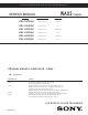 Sony KDL-32S2000 Service Manual