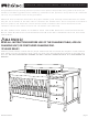 DaVinci Kalani Crib + Changer Combo (M5591) Assembly And Operation Manual