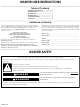 Whirlpool WASHER User Instructions