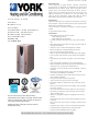 York Affinity PC9 Technical Manual