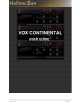 Hollow Sun Vox Continental Instructions Manual