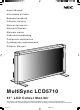 NEC MultiSync LCD5710 User Manual
