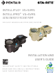 Pentair INTELLIFLO VS+SVRS Installation And User Manual