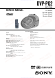 Sony DVP-PQ2 Service Manual