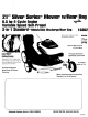 Lawn-Boy Silver Series 10362 Operator's Manual
