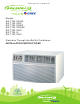 Soleus Air SG-TTW-10ESE Installation Instructions Manual