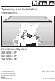 Miele DA 5321 W Operating And Installation Instructions