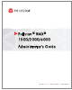 Polycom RMX 1500 Administrator's Manual