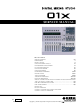 Yamaha 01x Service Manual