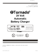 Tornado Battery Charger Manual