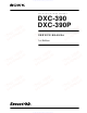 Sony DXC-390 Service Manual