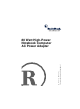 Radio Shack 80 Watt High-Power Notebook Computer AC Power Adapter Owner's Manual