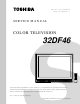 Toshiba 32DF46 Service Manual