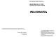 Pridiom Inverter split-type room air conditioner Installation Manual