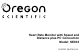 Oregon Scientific SE833 User Manual