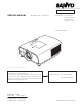 Sanyo PLC-XT35 Service Manual