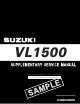 Suzuki VL1500K5 Supplementary Service Manual